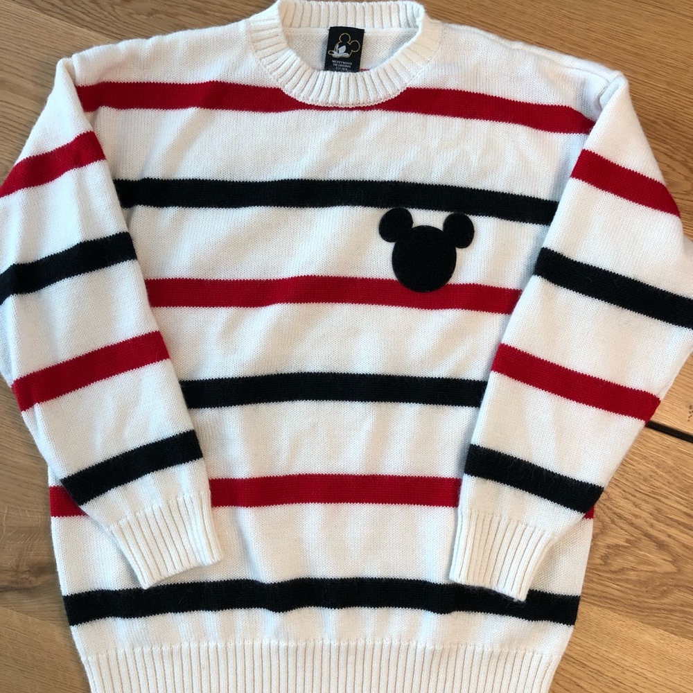 Forever 21 - Striped Mickey Sweater